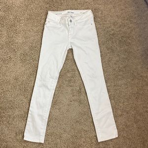 DL1961 girls white skinny jeans size 8